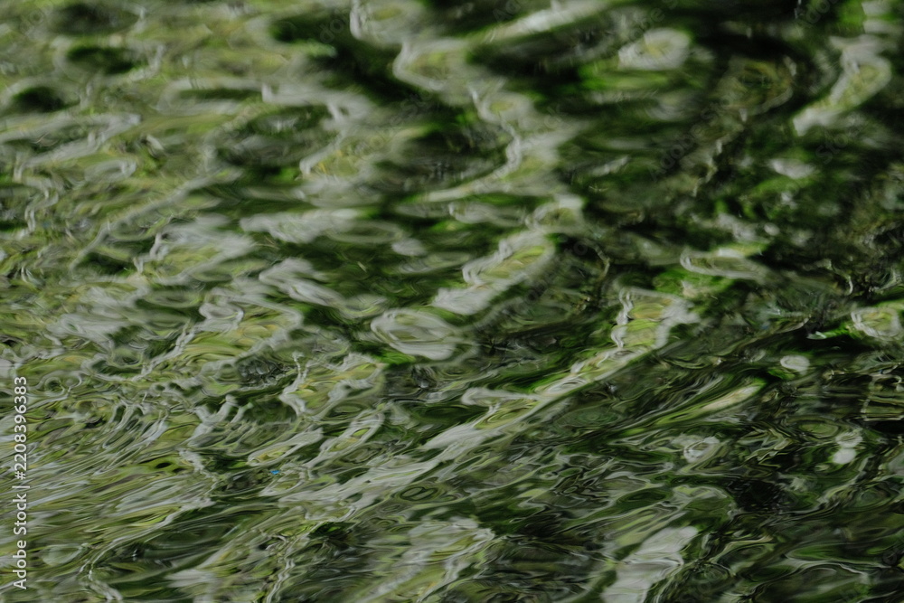 Obraz premium Water ripples pattern on the surface