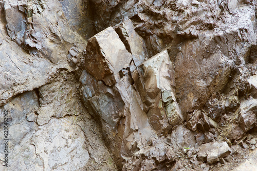 Cracked Earth and Stone Texture with Dry Soil Elements