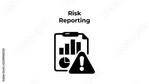 Risk decision making career icon