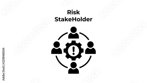 Risk compliance document icon