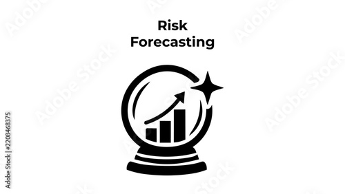 Risk global impact globe icon
