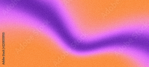 Vibrant grainy background, purple magenta orange gradient shape, music party banner backdrop, noise texture event poster, header, cd cover design