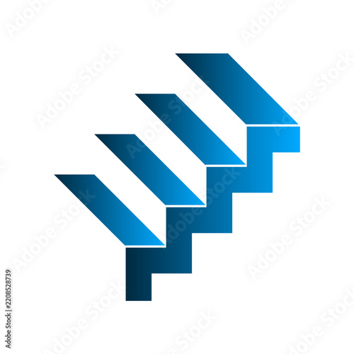 Stairs icon design template
