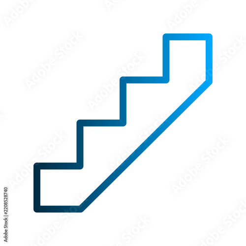Stairs icon design template