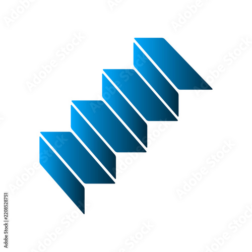 Stairs icon design template