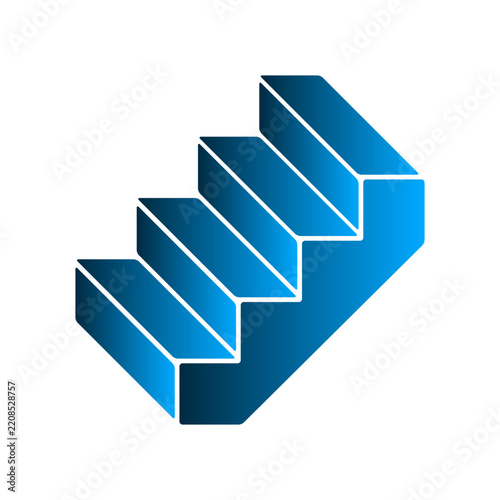 Stairs icon design template