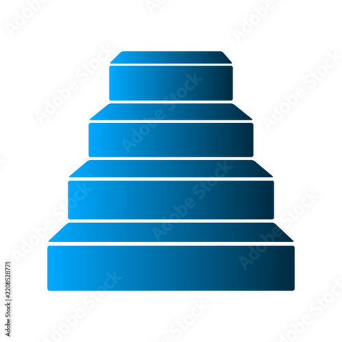 Stairs icon design template