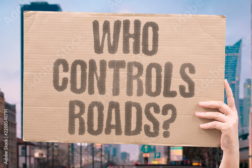 Obraz na plátně "Who controls roads?" Power vacuum after troop withdrawal