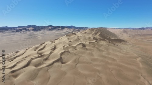 Large sand dune in Chile's Atacama Desert