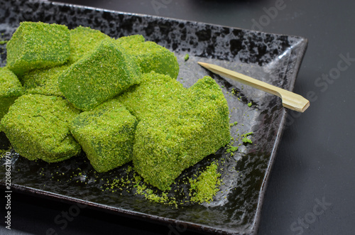 おいしい抹茶わらび餅