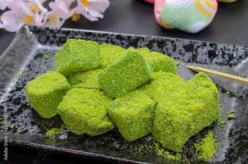 おいしい抹茶わらび餅