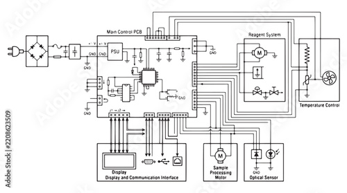 Technical engineer analyzing a detailed connection diagram in a modern industrial setting with technical focus