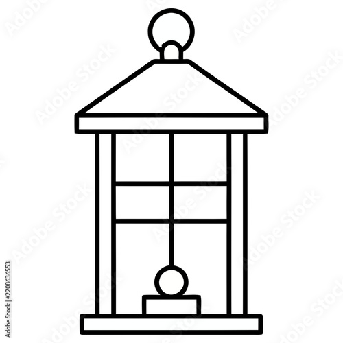 Simple Lantern Icon
