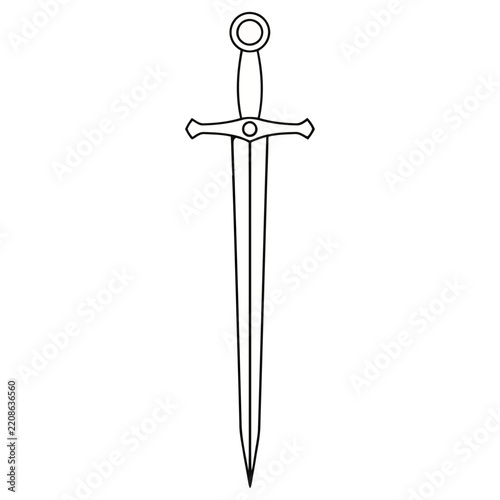 Simple Sword Icon