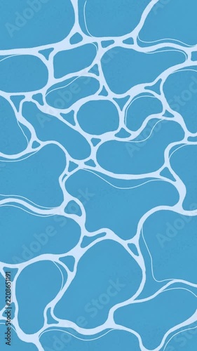 abstract blue background with waves