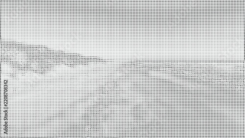 Dynamic halftone pattern with circular dot vector elements for modern graphic background.