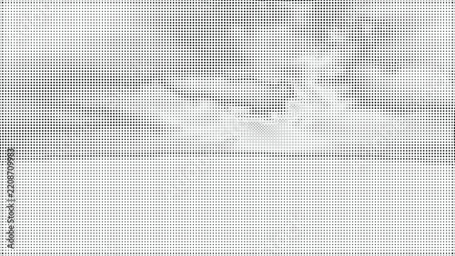 Fluid halftone dot wave background with subtle shadows and elegant gradient transitions.