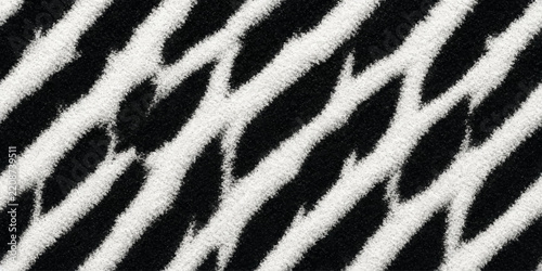 Textured black and white diagonal stripe pattern design with diagonal abstract background monochrome creative wallpaper wilderness contrast material decorative ornamental backdrop resource