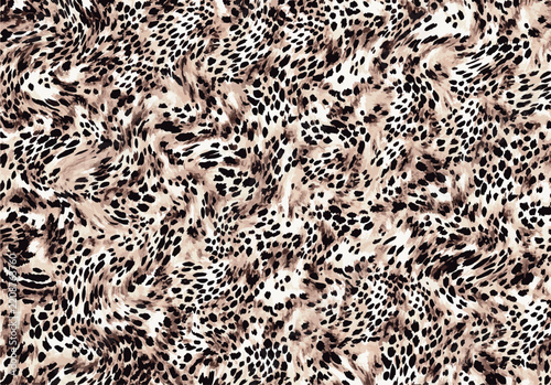 abstract animal skin pattern vector