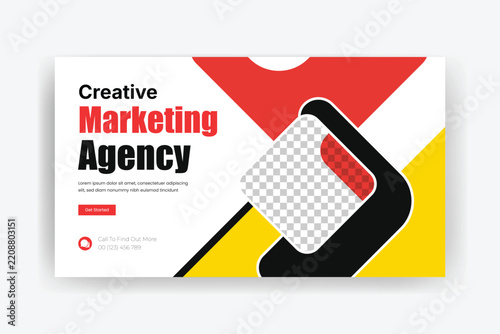 Digital Advertising Agency Corporate Banner Design