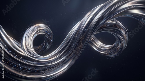 abstract background with a spiral