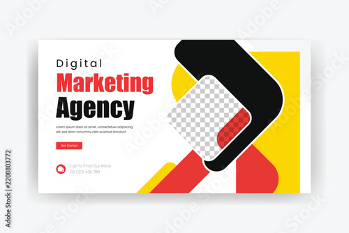 Corporate Digital Marketing Business Promotion Template