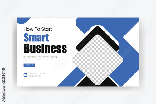 Digital Marketing Business Promotion Banner Template 