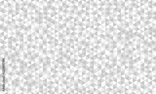 Seamless Background With Triangle Mosaic Pattern. Vector Illustration. Horizontally And Vertically Repeatable. 