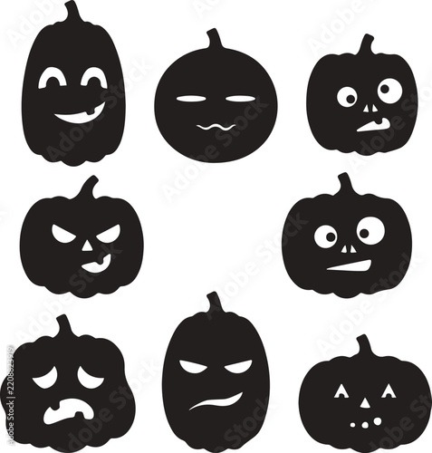 halloween pumpkin faces