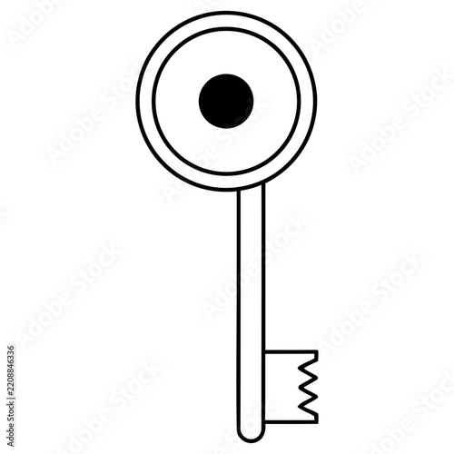 Simple Key Icon