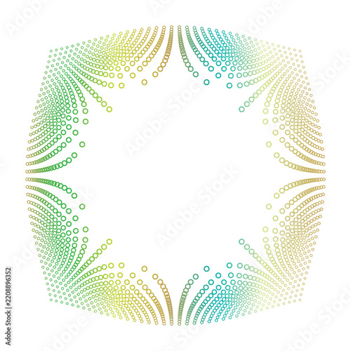 Abstract geometric ripple pattern seamless design