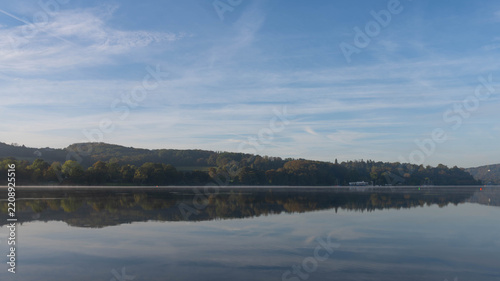 Nature of Germany - Woodland reflection on Baldeneysee
