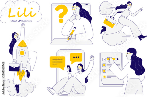 StartUp Illustration