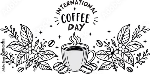 International Coffee Mug Restaurant ESIGN 35303.eps