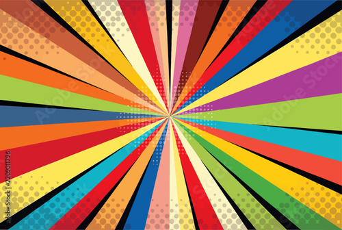 abstract colorful background with stripes