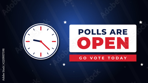 Polls Open Election Night Broadcast