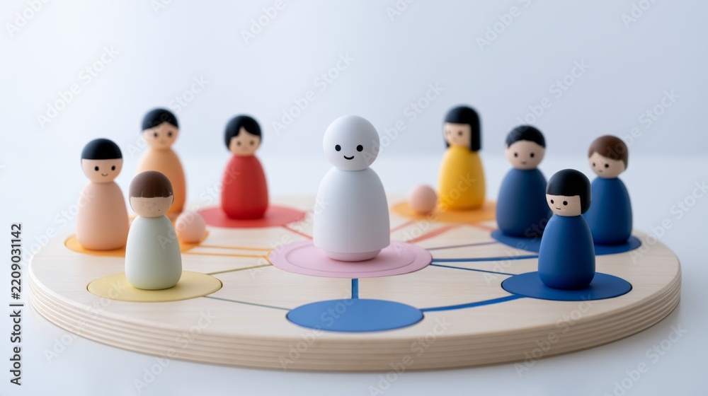 Obraz premium AI Agent in Education, Early Childhood Education with AI Agent for Inclusive Learning