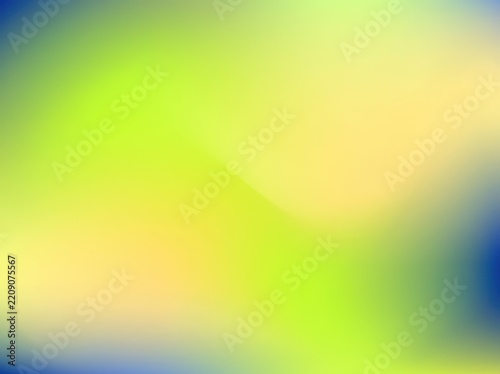 Soft yellow and green gradient background with subtle blue accents creating a calming ethereal mood