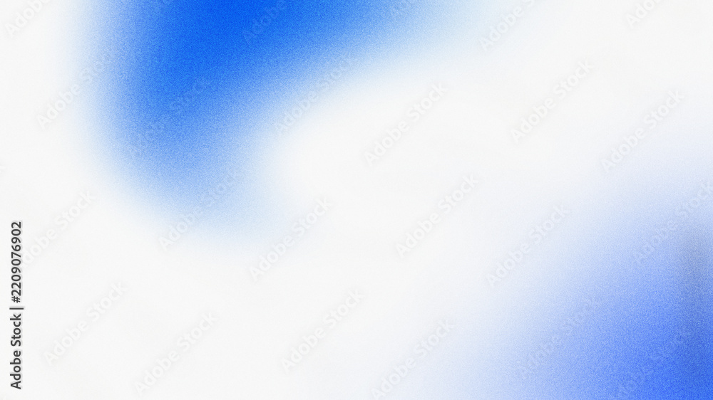 Fototapeta premium Abstract background with a blue white gradient with subtle noise and grain texture