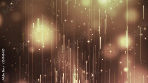 Magic Particle Background with Glowing Sparkles and Dreamy Light Effects