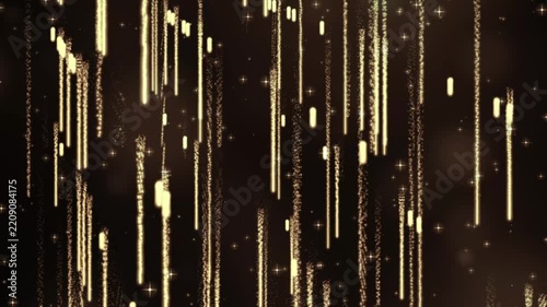 Magic Particle Background with Glowing Sparkles and Dreamy Light Effects