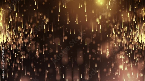 Magic Particle Background with Glowing Sparkles and Dreamy Light Effects