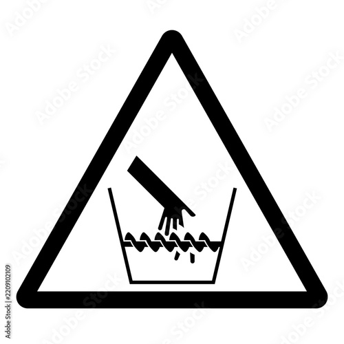 Moving Part Inside Symbol Sign ,Vector Illustration, Isolate On White Background Label. EPS10