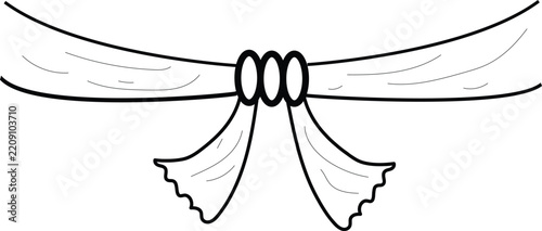 Wedding Knot Vector Black And White Photo