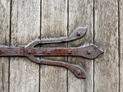 old rusty door