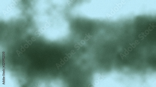Emerald and cyan duotone grain background with soft gradient transitions, subtle noise texture, abstract shadowed depth, and generous copy space