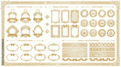 Decorative Vintage Frames, Labels & Borders - Ornament Design Elements
