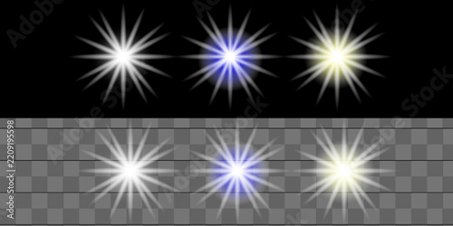 Light bulb icon set with glowing filament symbols for energy efficiency and creative innovation graphic resources