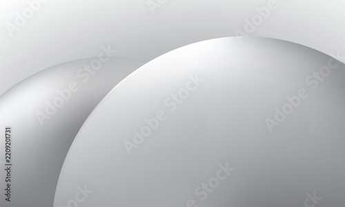 Modern Abstract white and gray gradient wallpaper for banner, presentation and background