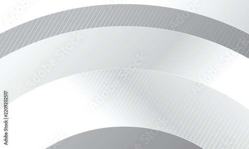 Modern Abstract white and gray gradient wallpaper for banner, presentation and background